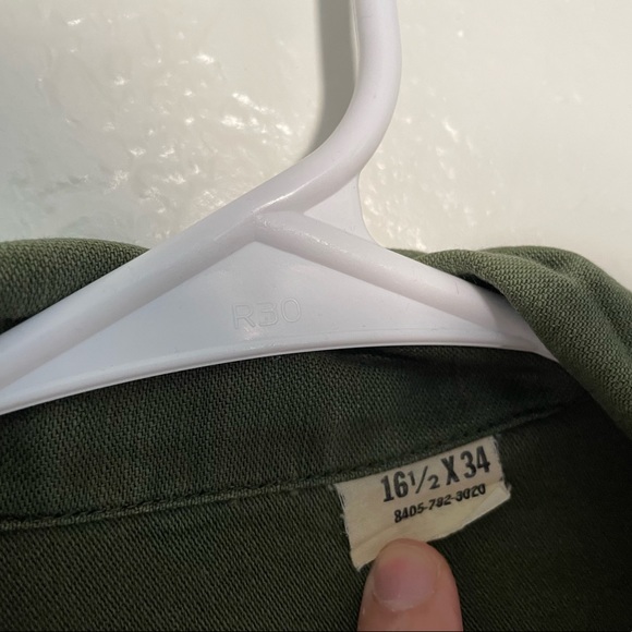 COPY - Vintage Vietnam fatigue button down - Picture 2 of 2